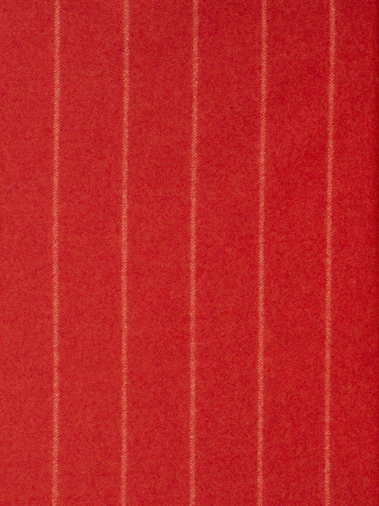 Wool Stripe Fabric – Dandy II Chalk Stripe for Upholstery & Drapery, Blaze Red