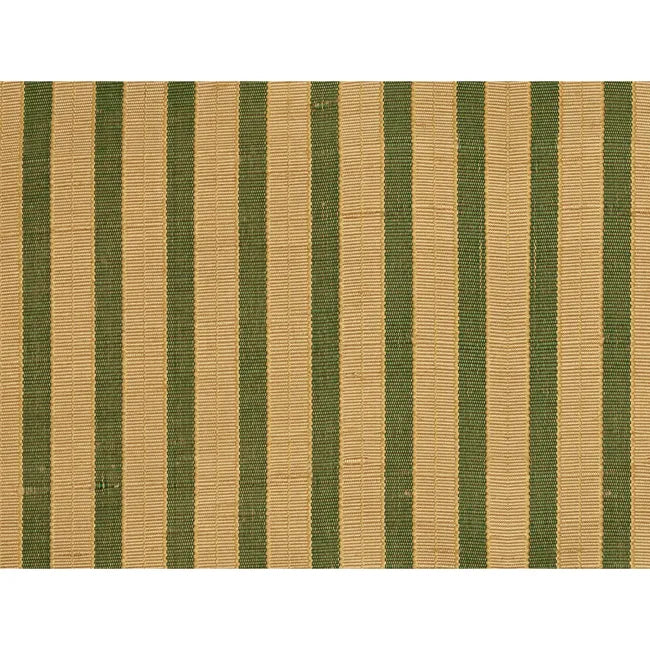 Trevi Stripe Silk Upholstery Fabric by Brunschwig & Fils, Emerald