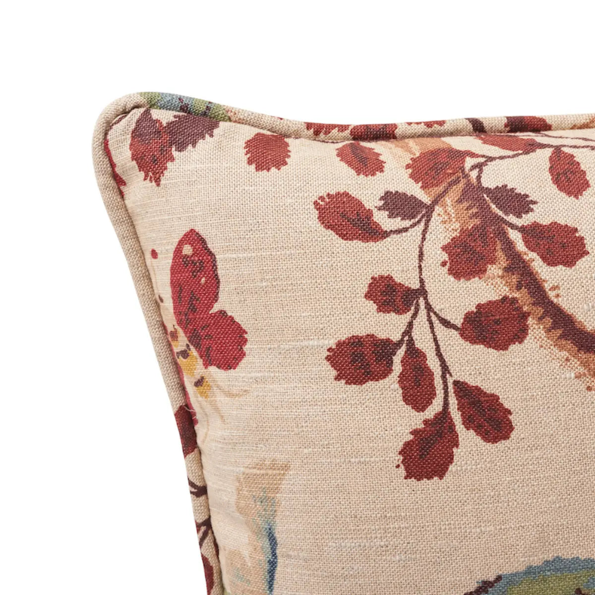 Fox Hollow Pillow – Decorative Cotton Throw Cushion