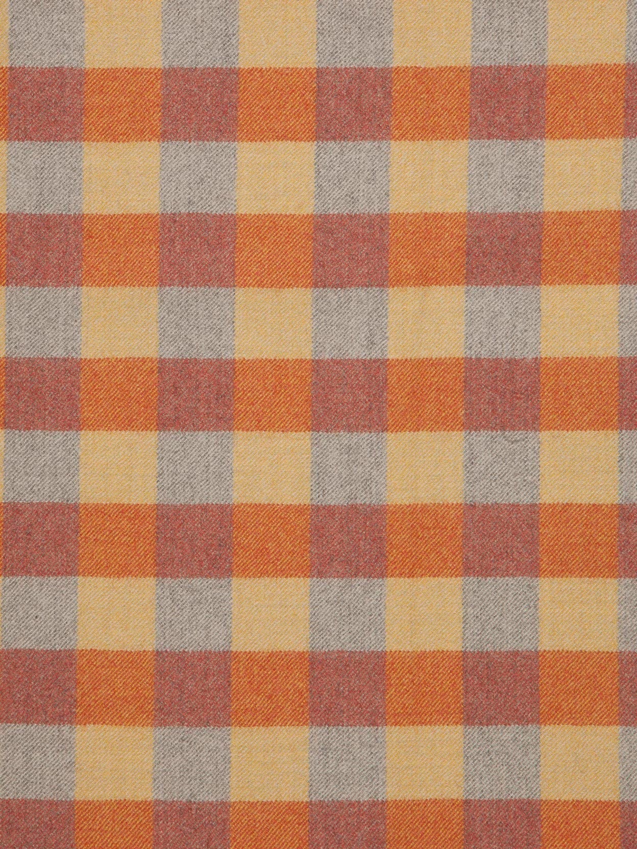 Wool Check Fabric – Dandy Collection Gingham for Upholstery & Drapery, Gold / Coral / Grey
BEAU - Wool Check Fabric