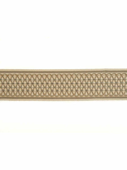 Carafe Tape – Decorative Border Tape, Taupe / Tan, Linen