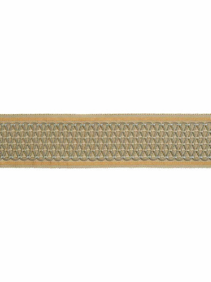 Carafe Tape – Decorative Border Tape, Grey, Gold