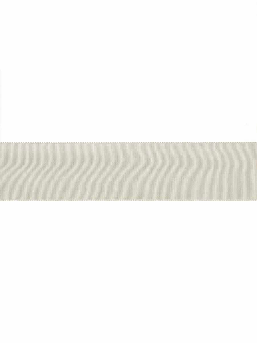 Silken Trim – Luxe Pure Silk Border Tape, Off White / Ivory