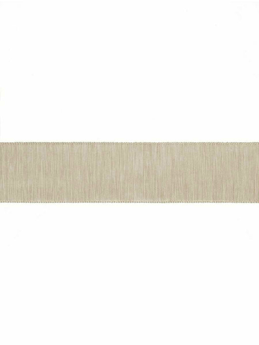 Silken Trim – Luxe Pure Silk Border Tape, Brown, Taupe / Tan