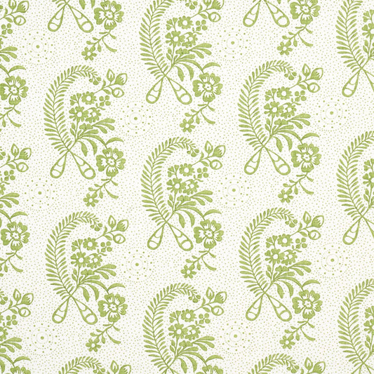 Millicent Fabric – 100% Linen Vintage Hand-Block Design