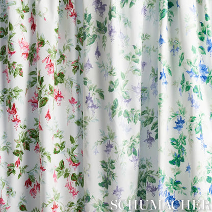Garden Gate Chintz Fabric – Painterly Floral Cotton (54” Width)