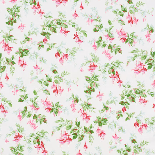 Garden Gate Chintz Fabric – Painterly Floral Cotton (54” Width)