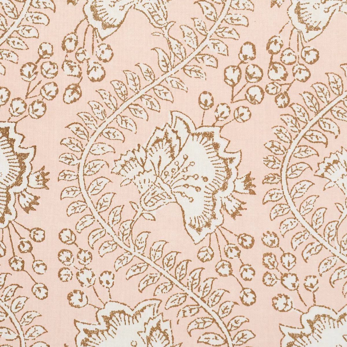 Tombay Fabric – Vintage-Inspired Vine Stripe 100% Cotton