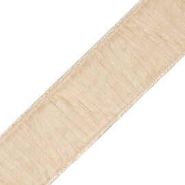 2″ Copelia Pleated Border, 21 CREAM