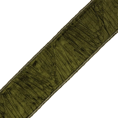 2″ Copelia Pleated Border, 28 FOREST