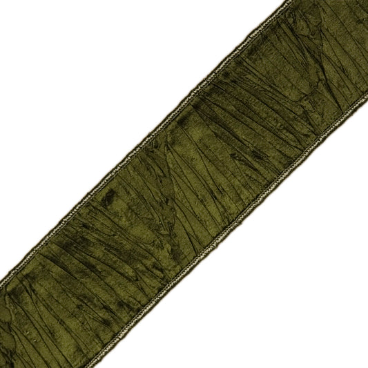 2″ Copelia Pleated Border, 28 FOREST