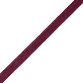 ¼″ Swiss Velvet Piping, 434 BURGUNDY