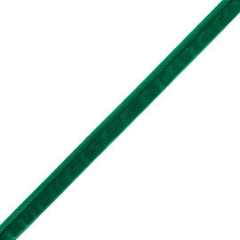 ¼″ Swiss Velvet Piping, 456 EMERALD