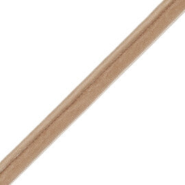 ¼″ Swiss Velvet Piping, 597 SAND