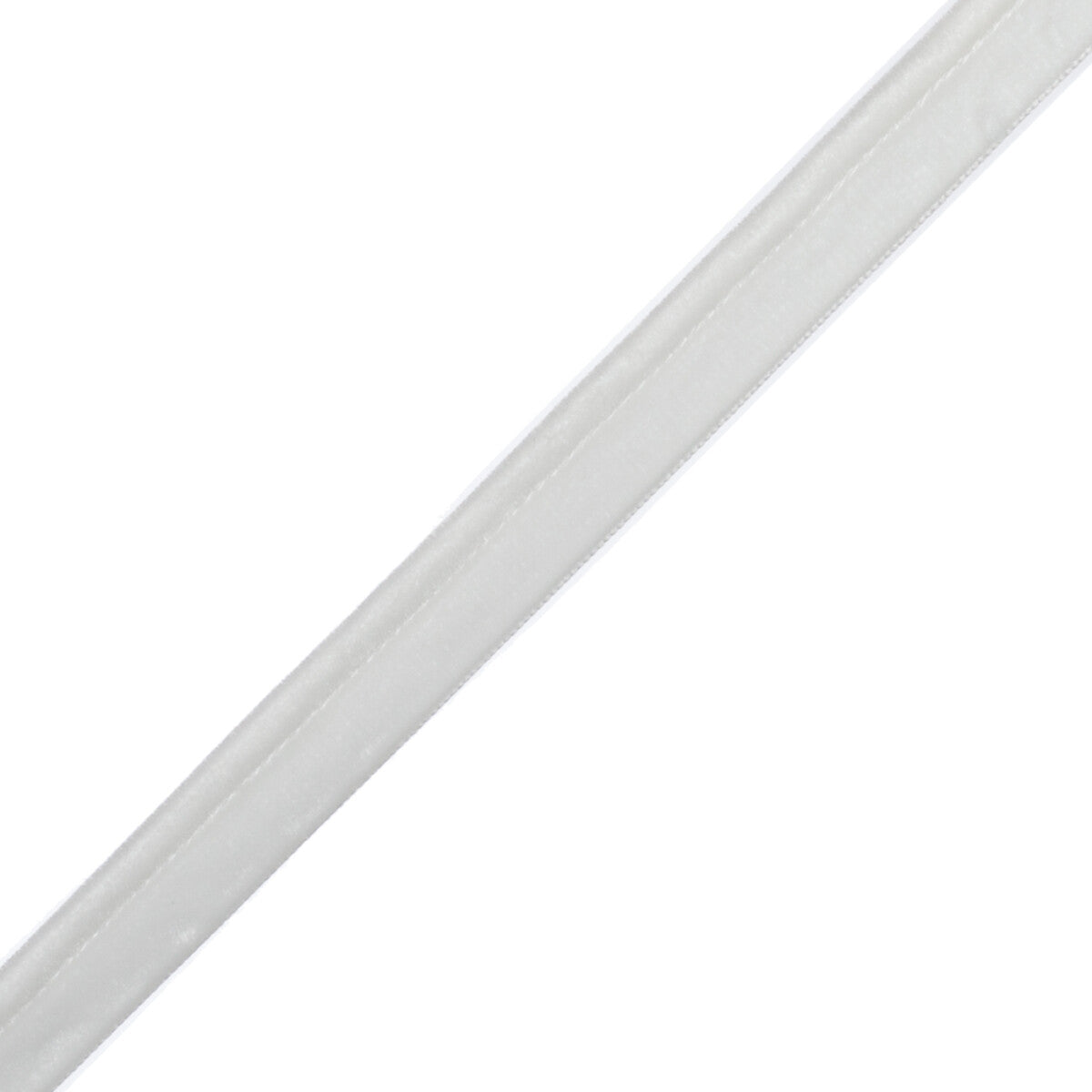 ¼″ Swiss Velvet Piping, 607 ECRU