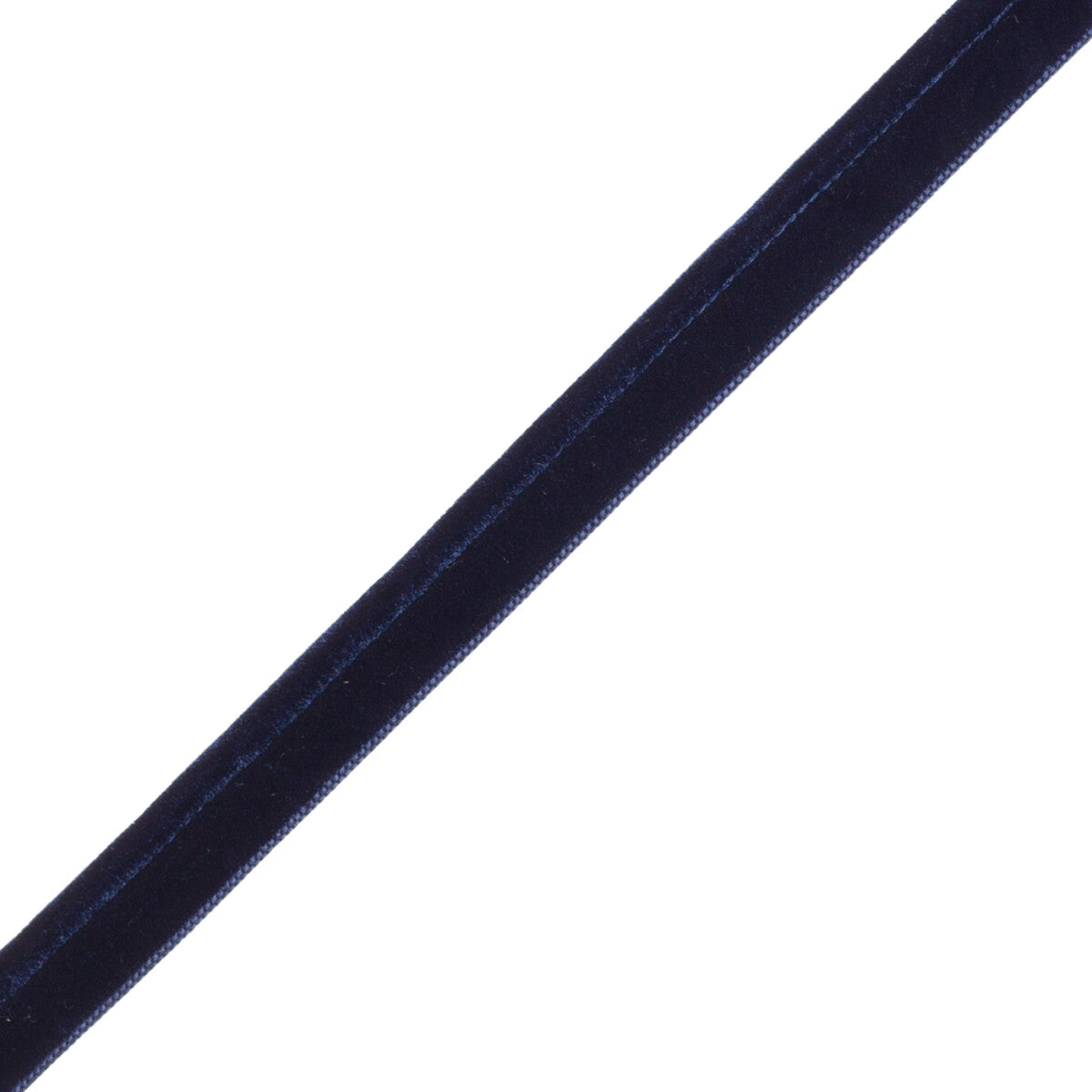 ¼″ Swiss Velvet Piping, 638 NAVY
