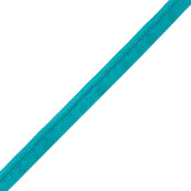 ¼″ Swiss Velvet Piping, 654 PETROL