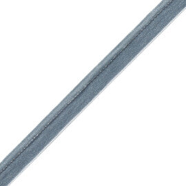 ¼″ Swiss Velvet Piping, 689 GRAPHITE
