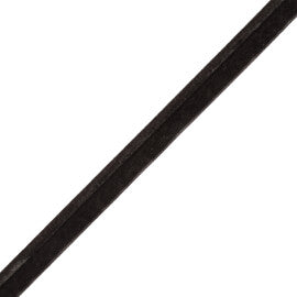 ¼″ Swiss Velvet Piping, 953 CHARCOAL