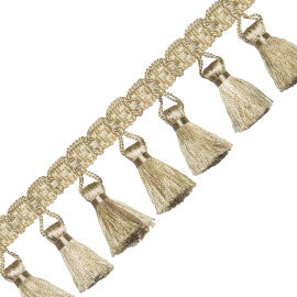 2″ Oberon Braid – White-Gold