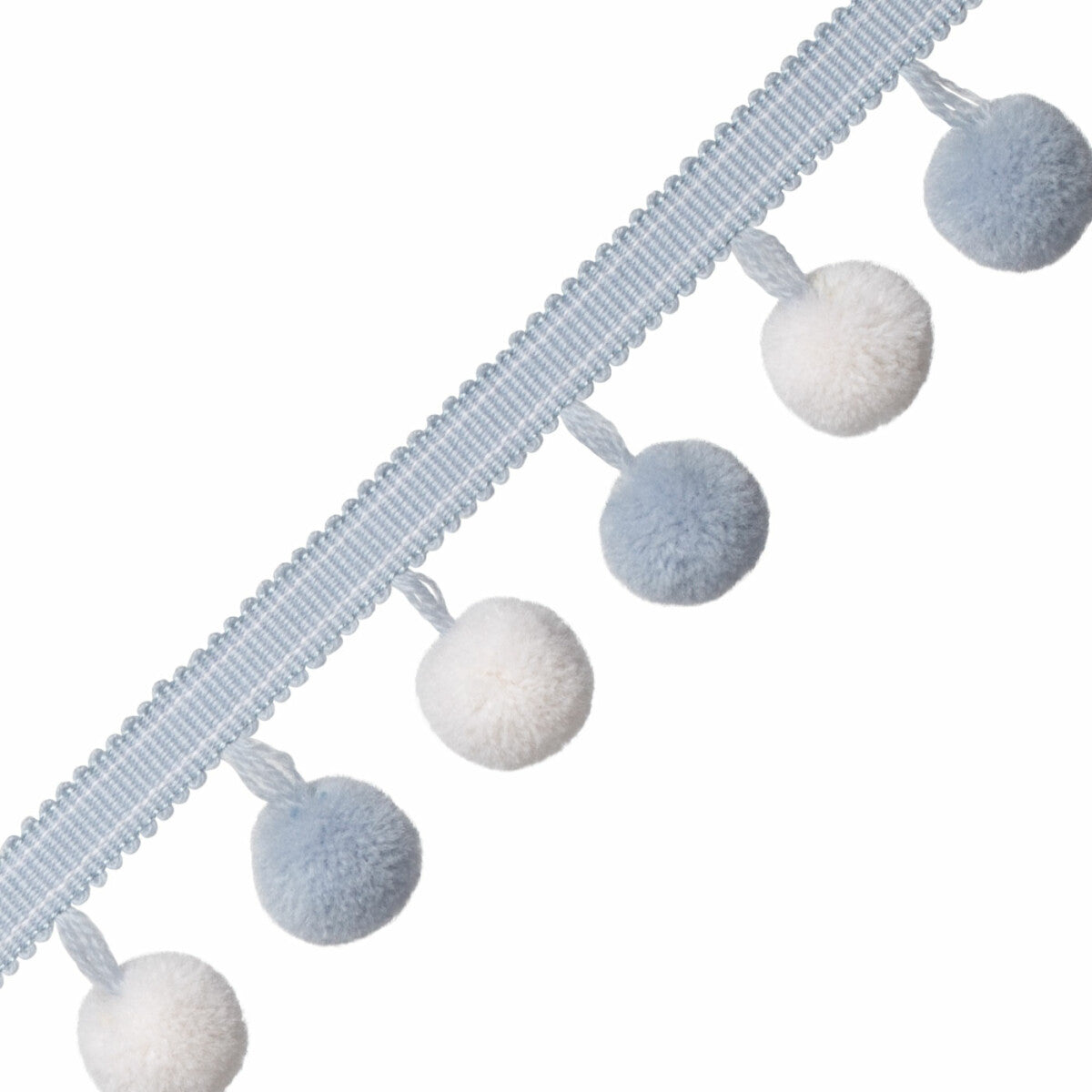 1.65″ Cirque Pom Pom Fringe, 27 BLUETTE