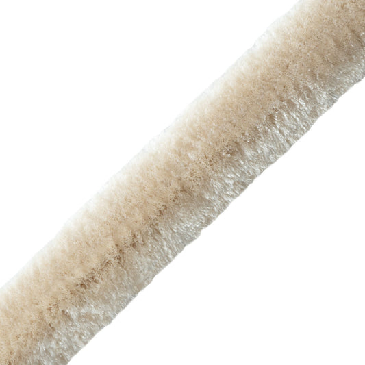 1″ Aria Silk Brush Fringe, 11 SNOW