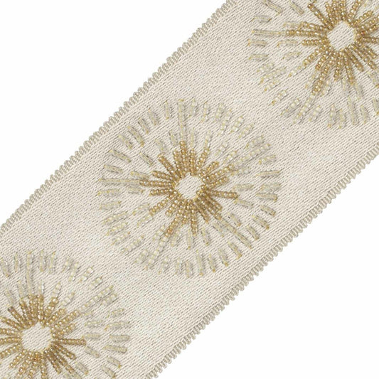 2.75″ Halo Beaded Border – Topaz, 06 TOPAZ