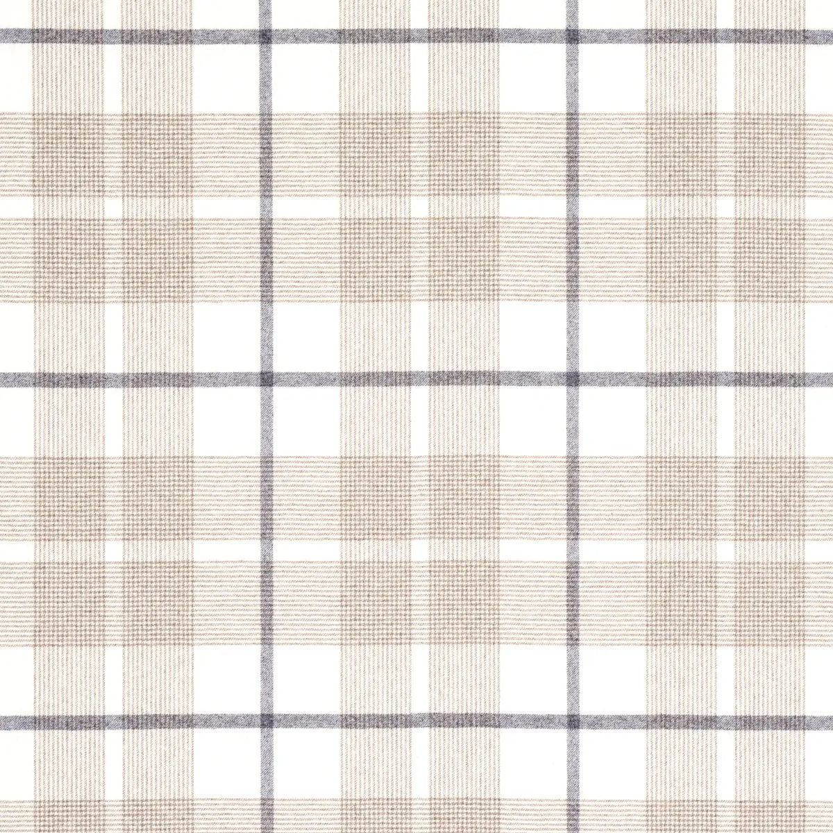 Montana Wool Plaid Fabric – Oxford Grey Houndstooth Check