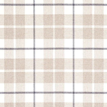 Montana Wool Plaid Fabric – Oxford Grey Houndstooth Check