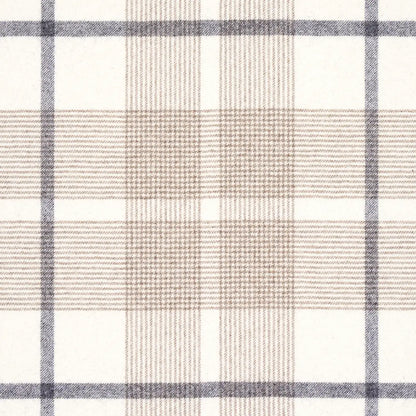 Montana Wool Plaid Fabric – Oxford Grey Houndstooth Check