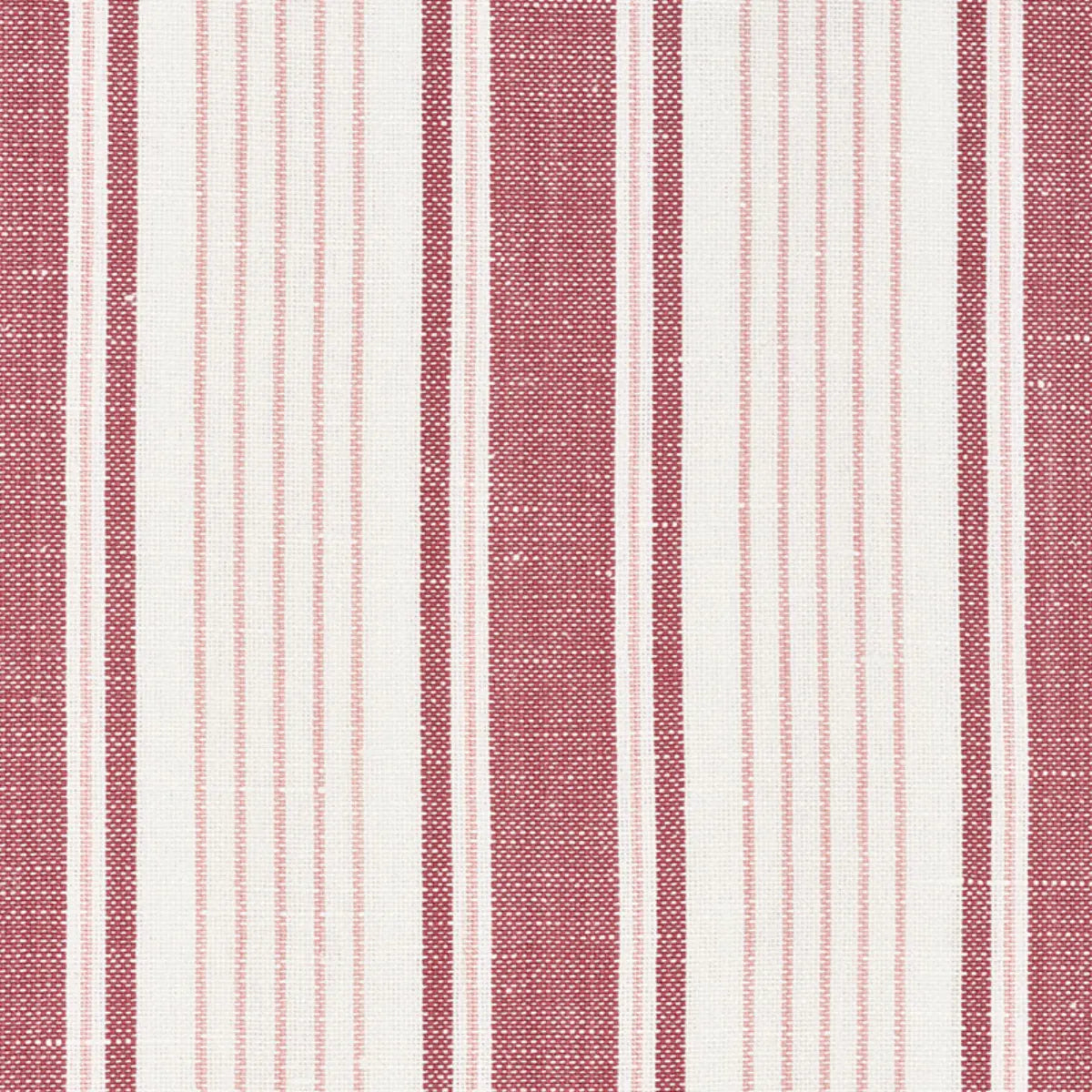 Ojai Stripe Fabric – Linen-Cotton Vintage Multi-Width Stripe