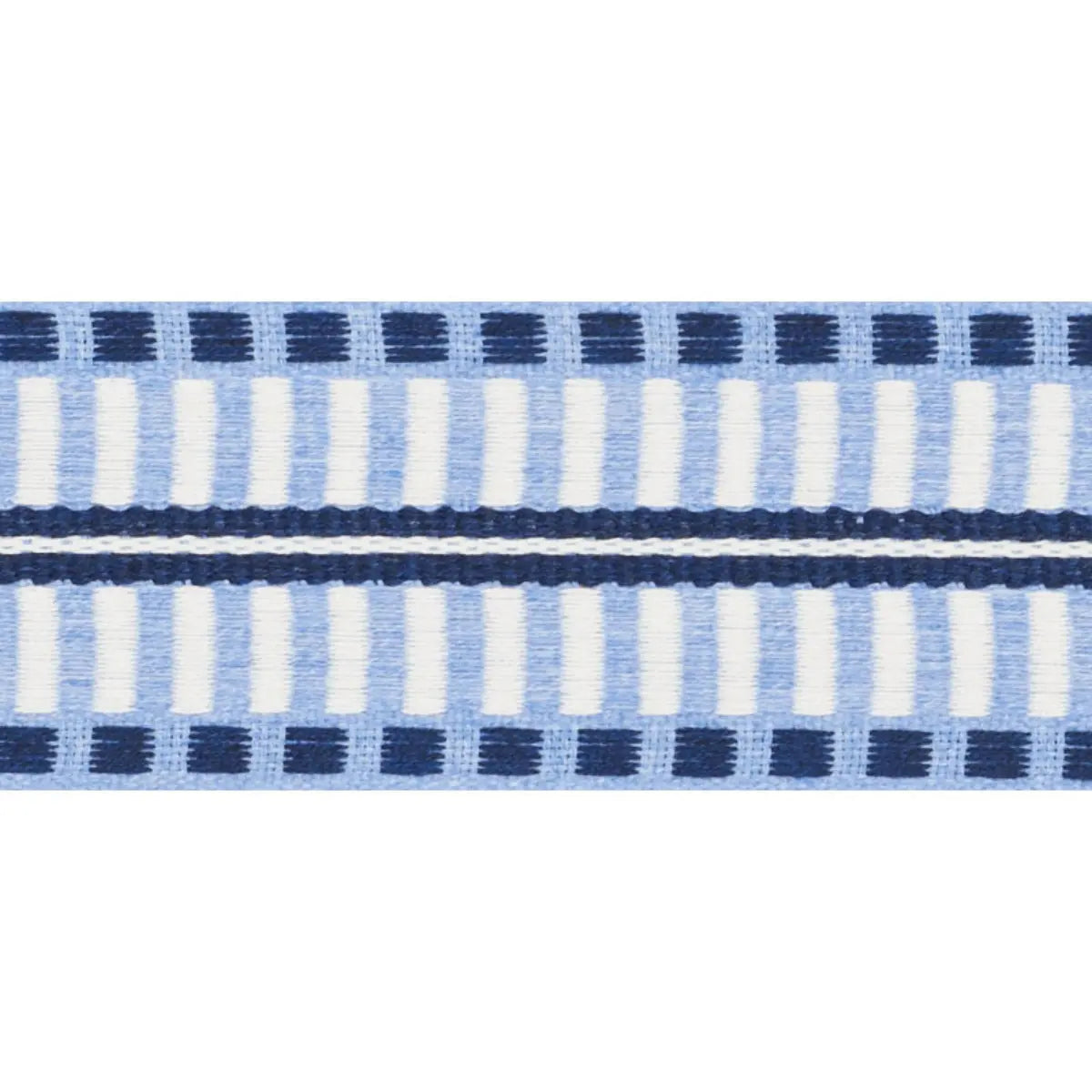 Jacobsen Tape Indoor/Outdoor – Extra-Wide Tape Trim, Chambray