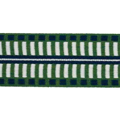 Schumacher “Jacobsen Tape” Indoor/Outdoor Trim, Emerald