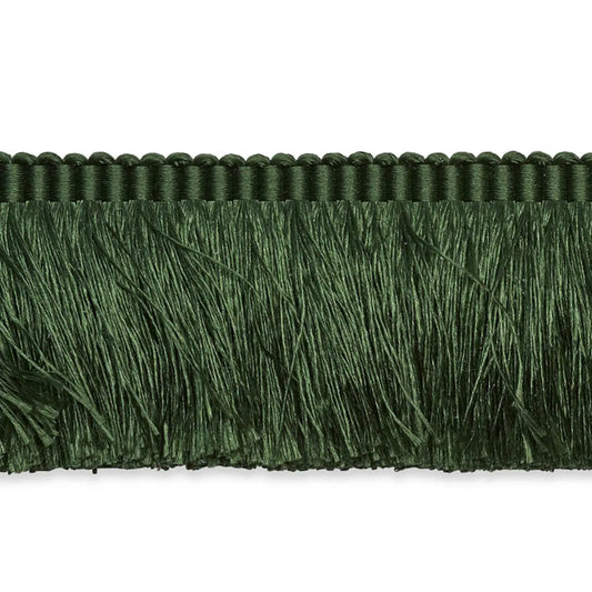 Francois Silk Brush Fringe – Luxe Brush Fringe Trim, Emerald