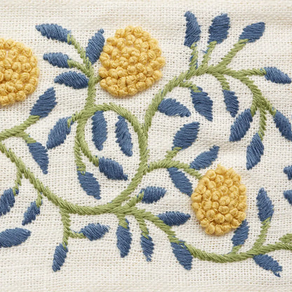 Ashoka Tape – Winding Embroidered Floral Trim