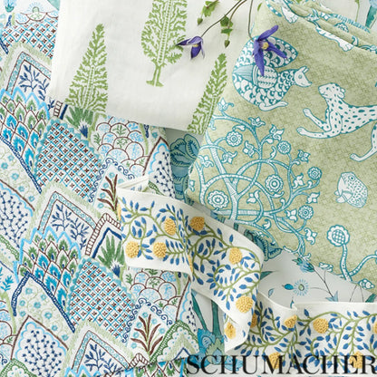 Ashoka Tape – Winding Embroidered Floral Trim