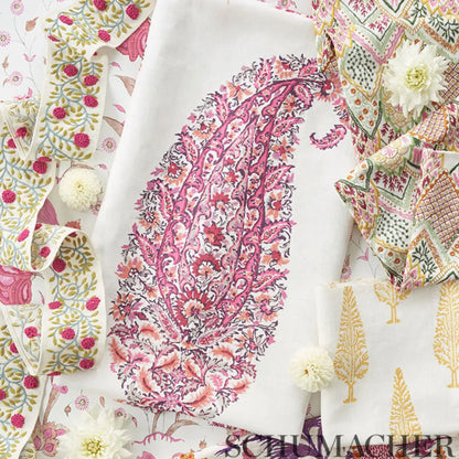 Ashoka Tape – Winding Embroidered Floral Trim