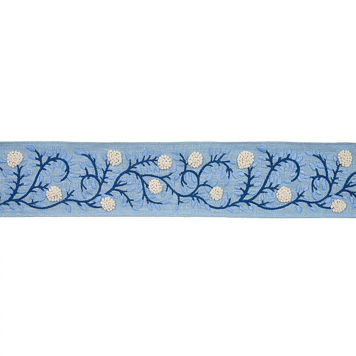 Ashoka Tape – Winding Embroidered Floral Trim