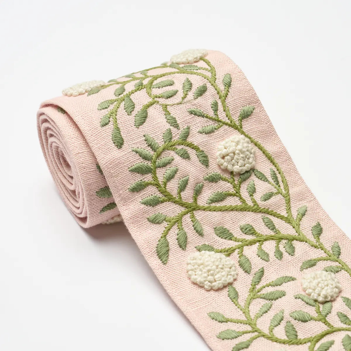 Ashoka Tape – Winding Embroidered Floral Trim