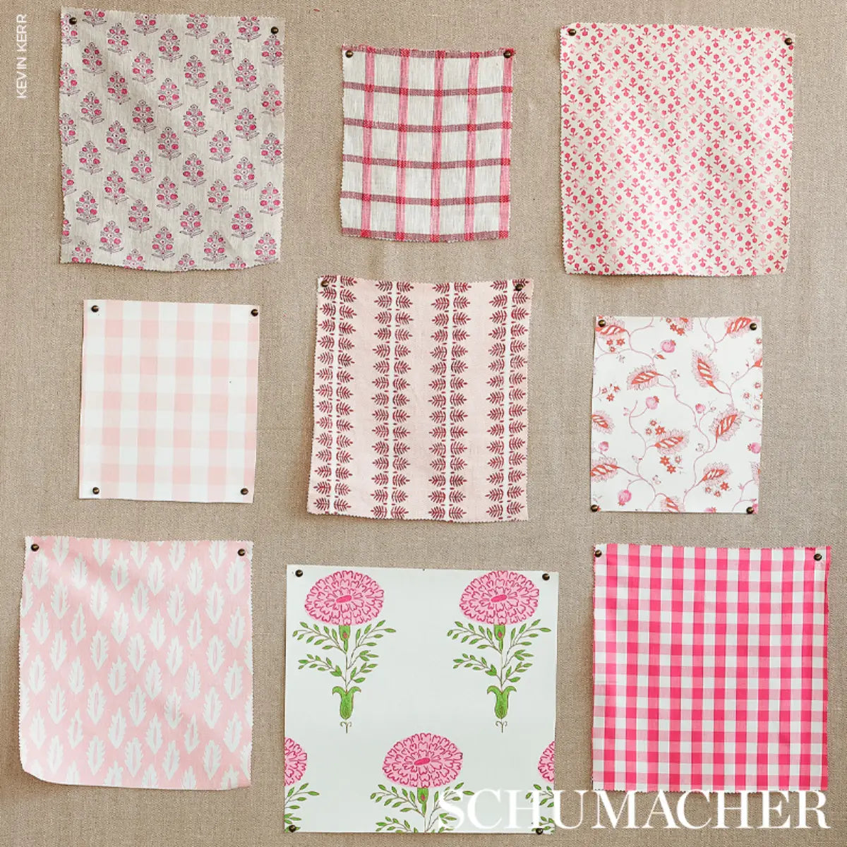 Elton Cotton Check Fabric – Small-Scale 100% Cotton