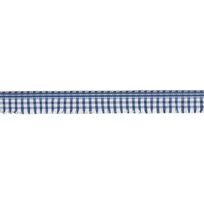 Rosaly Tape Narrow Trim – Gingham Fringe Accent