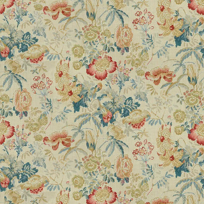 Edenwood Hdb Linen Hand Block Print Fabric by Brunschwig & Fils –  Red/Blue
Linen Hand Block Print Fabric