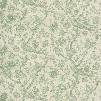Cevennes Print Cotton Fabric by Brunschwig & Fils – Cevennes Collection, Aloe