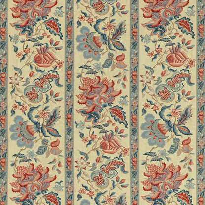 Montflours Print Linen & Cotton Fabric by Brunschwig & Fils – Louverne Collection