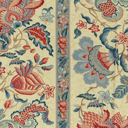 Montflours Print Linen & Cotton Fabric by Brunschwig & Fils – Louverne Collection