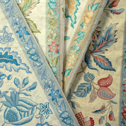 Montflours Print Linen & Cotton Fabric by Brunschwig & Fils – Louverne Collection