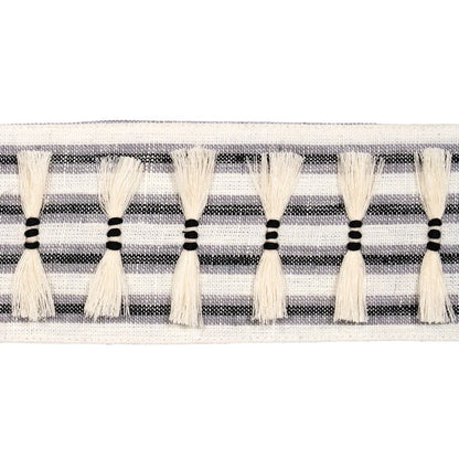 Eyelash Fringe Trim – Hand-Clipped Fringe Tape, Black