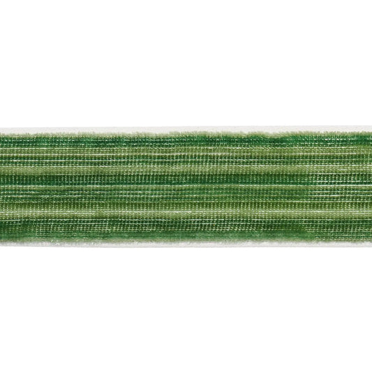 Gaspard Velvet Tape Narrow – Luxe Velvet Trim, Emerald