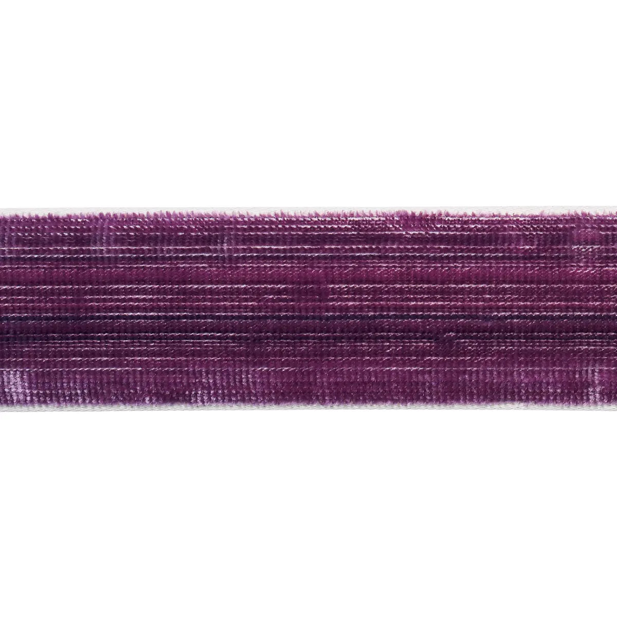 Gaspard Velvet Tape Narrow – Luxe Velvet Trim, Eggplant