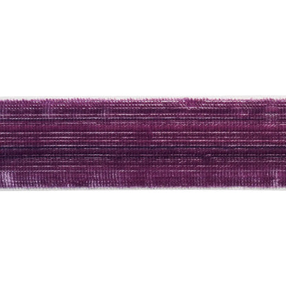 Gaspard Velvet Tape Narrow – Luxe Velvet Trim, Eggplant